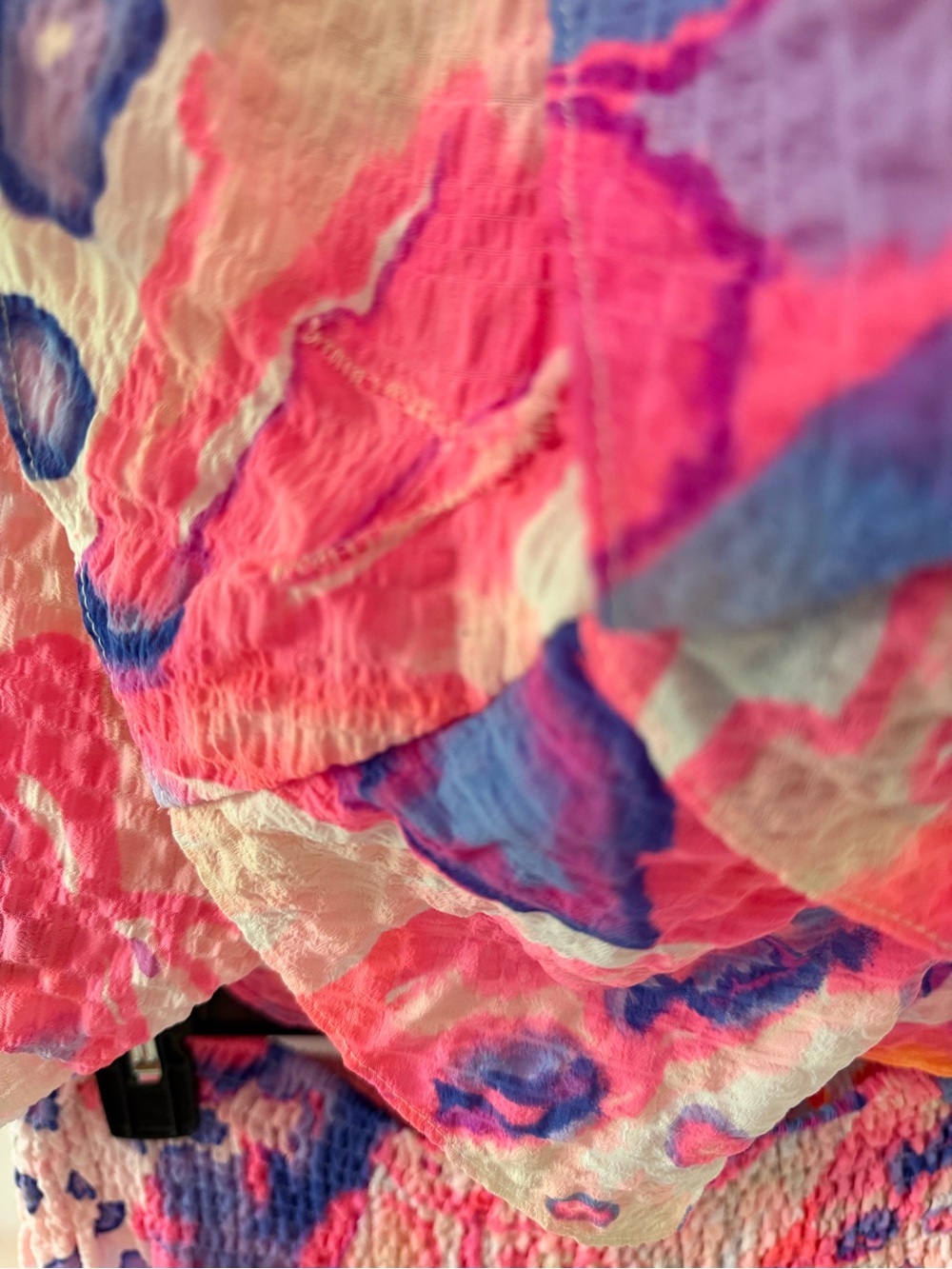 Lilly Pulitzer Pink Multi-Color Off-Shoulder Ruffle Dress - Picture 6 of 8